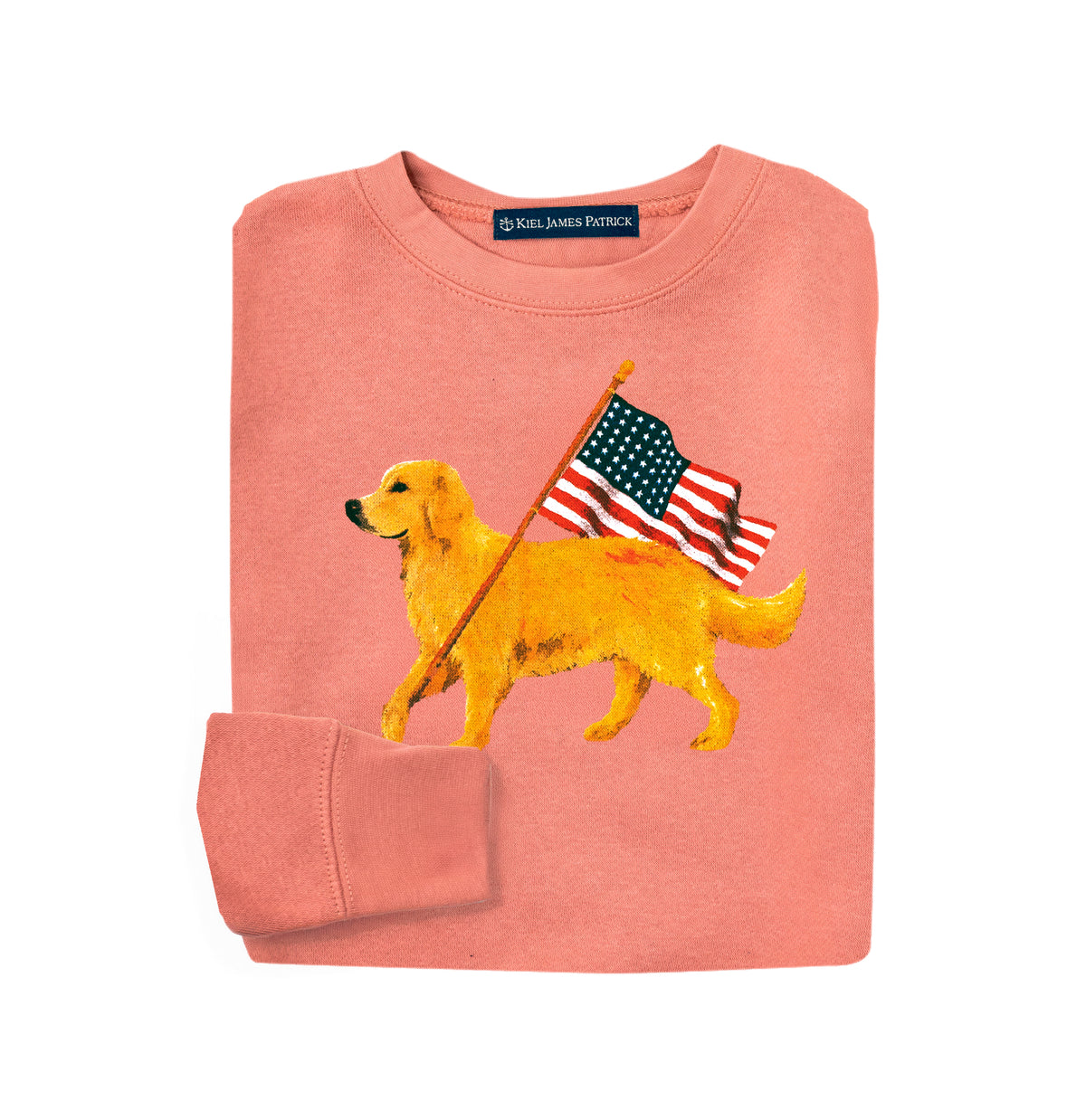 The American Golden Kids Sweatshirt in Red