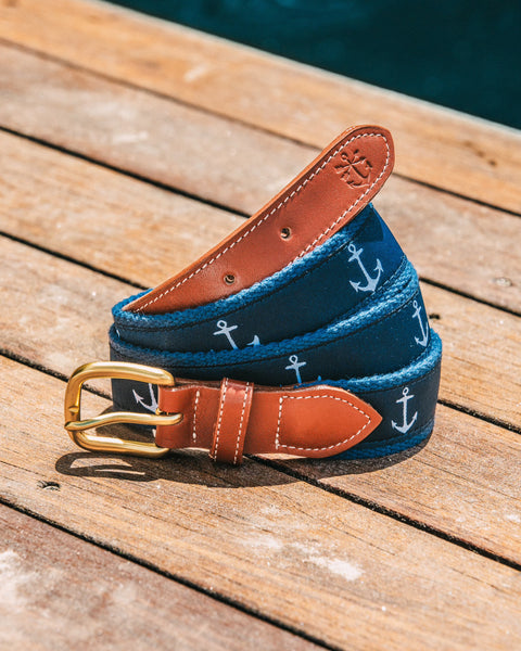 Anchor-Ribbon-Belt-on-  display picture 3