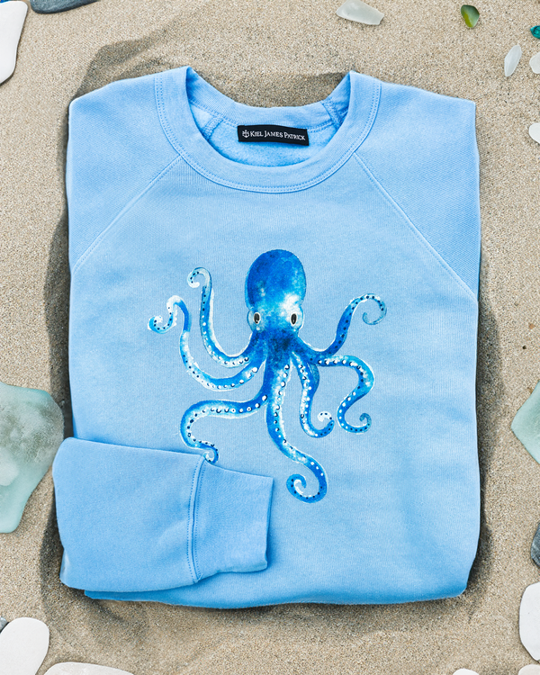 Cerulean Octopus Sweatshirt