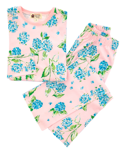 Hydrangea Garden Long Sleeve Pajama Set
