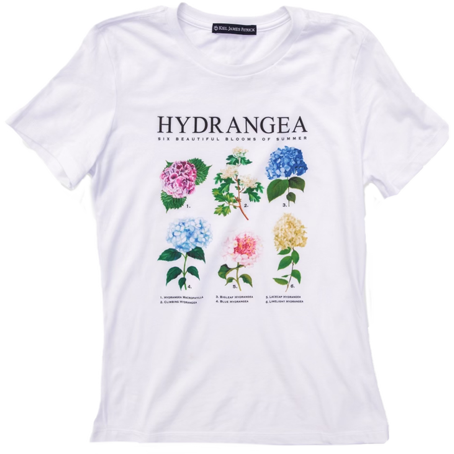 Hydrangea Blooms Graphic T-Shirt