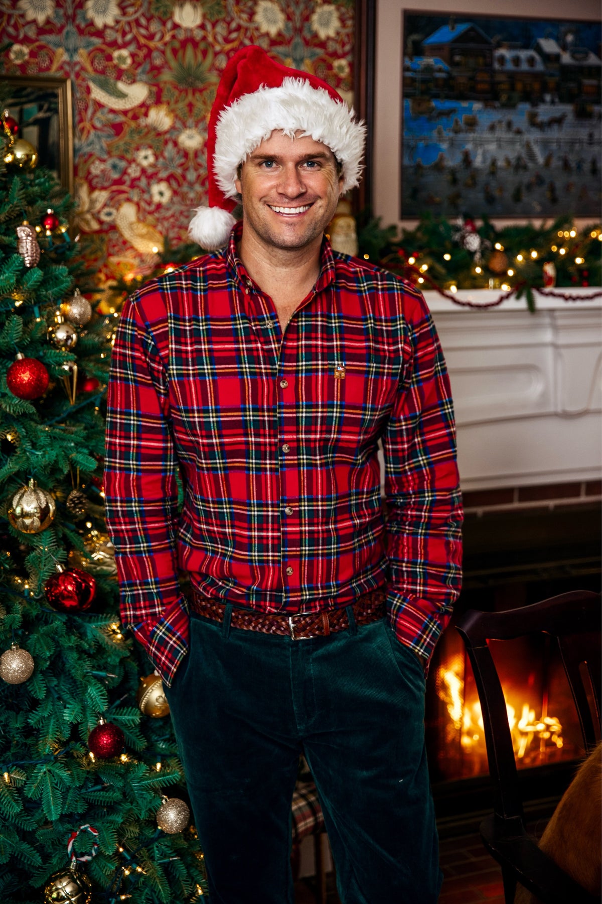 Winter Spice Flannel Shirt