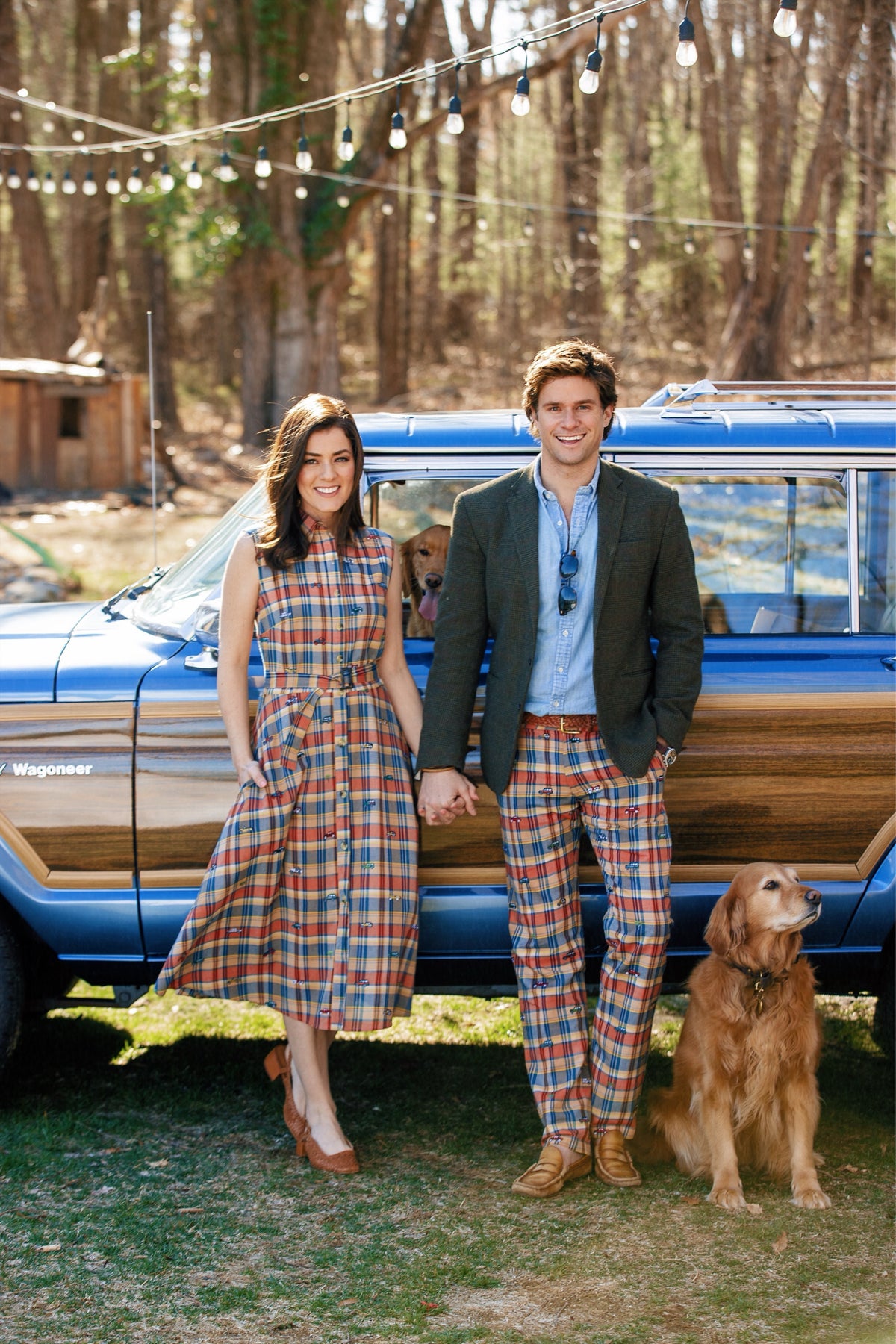 Jeep® x KJP Embroidered Madras Dress