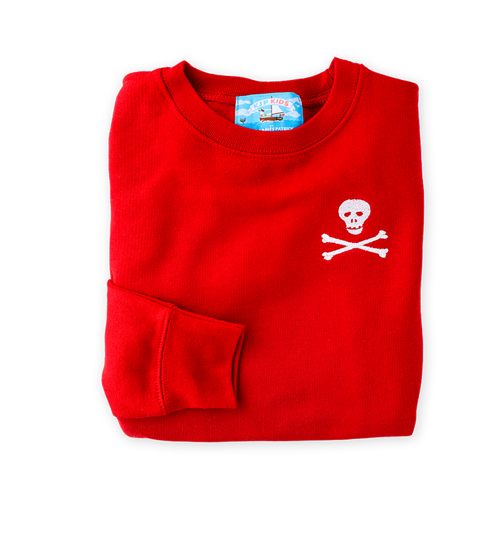 The Jolly Roger Kids Embroidered Sweatshirt