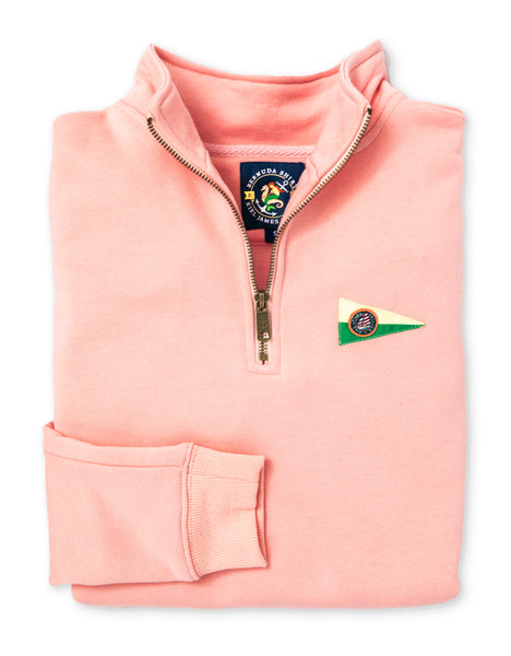 KJP Women's Harbor Sunset Quarterzip Sweatshirt in Pink – Kiel
