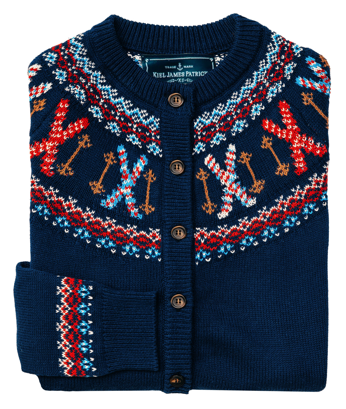 Alpine Holiday Ski Cardigan