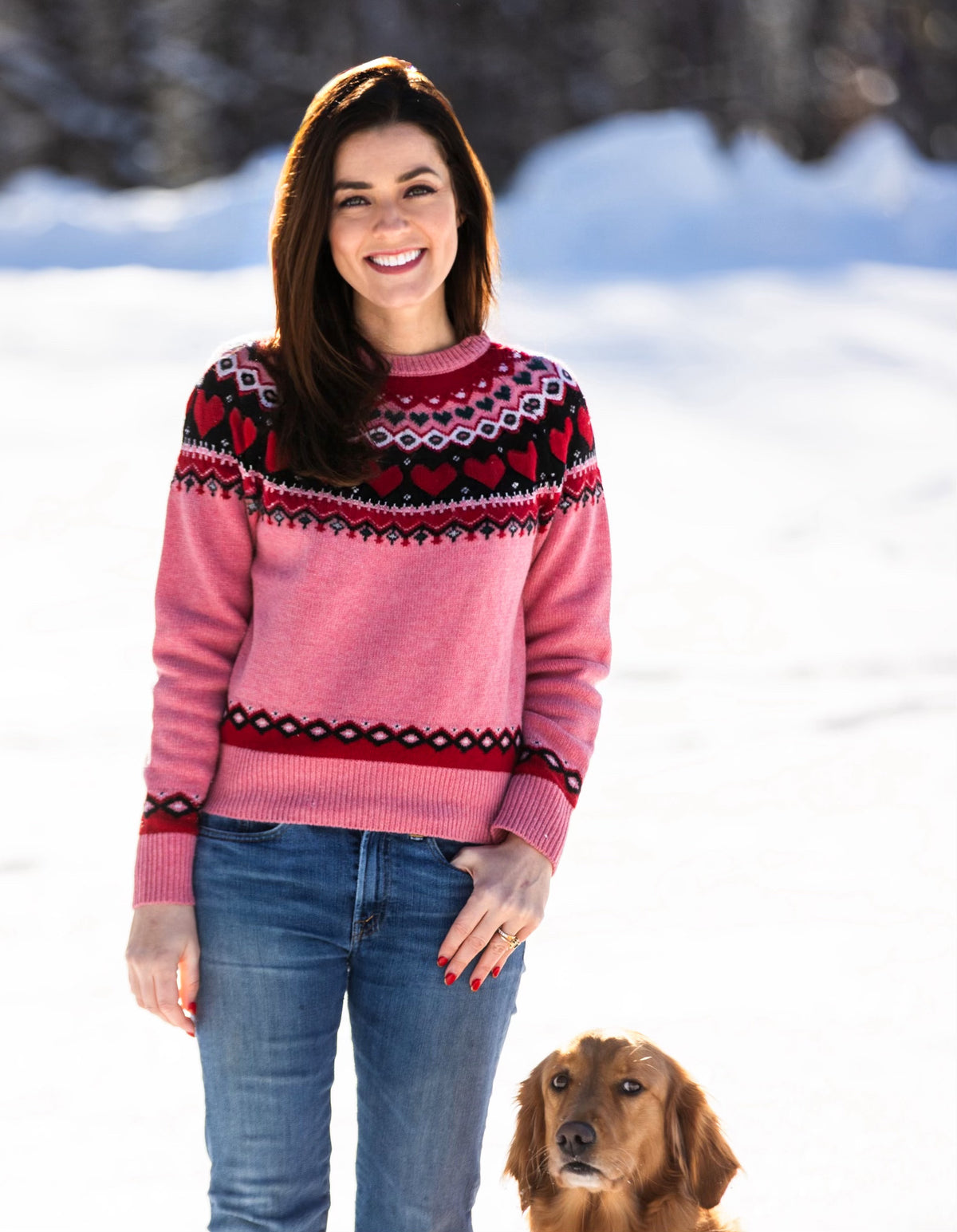 Cozy Heart Sweater