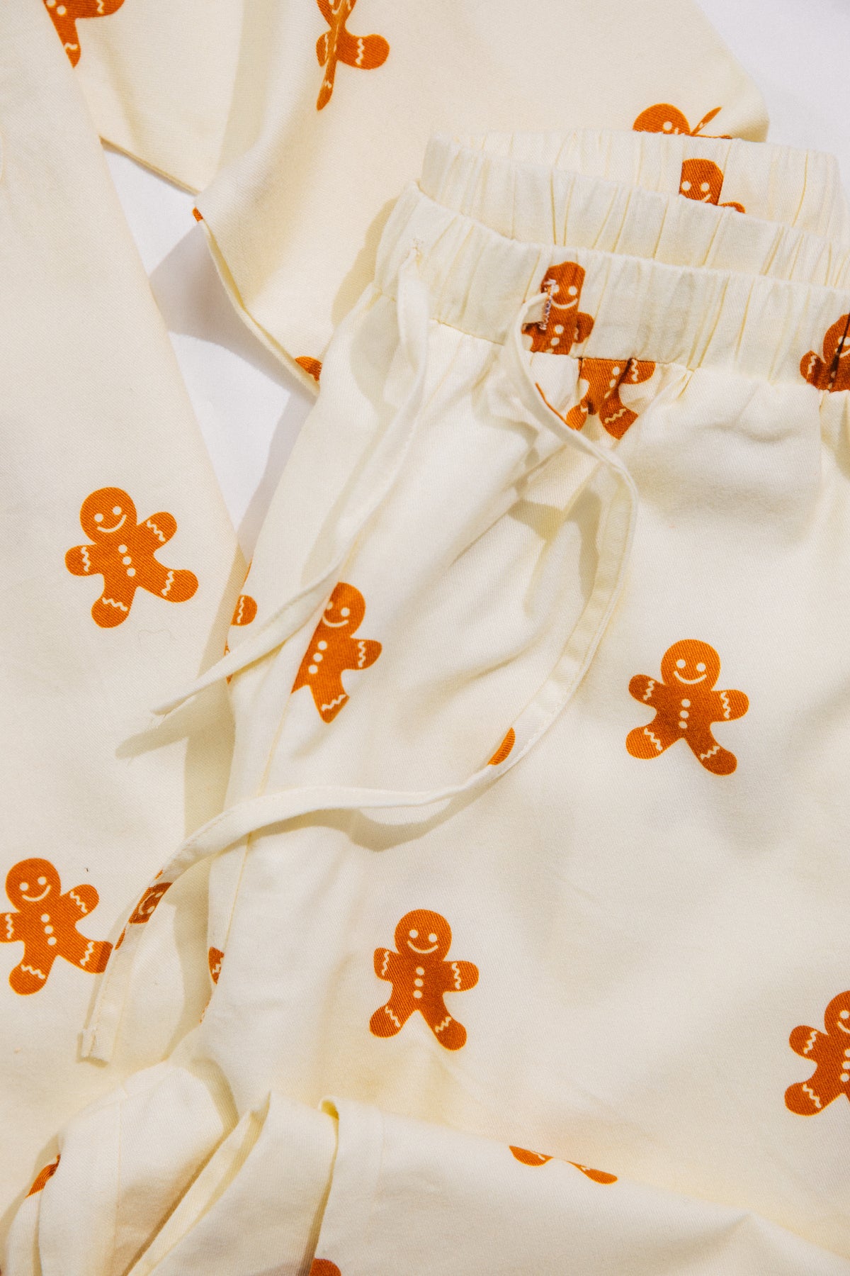 Gingerbread Women's Flannel Pajama Set