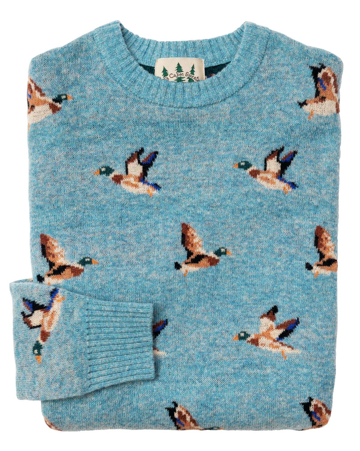Mallard Field Sweater in Light Blue