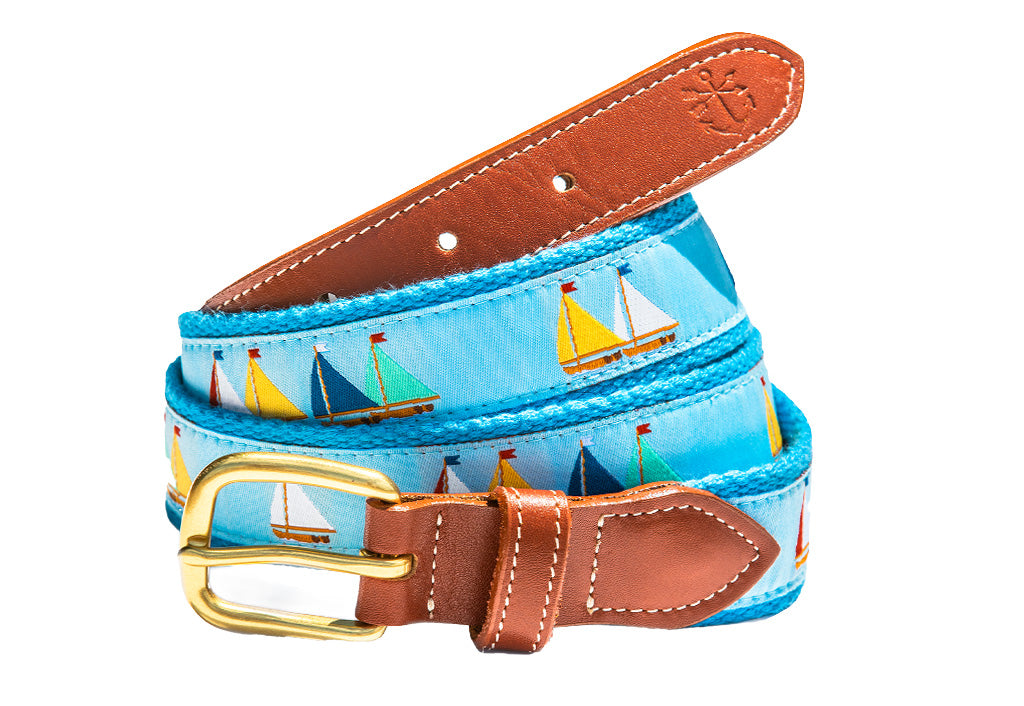 Nantucket Regatta Ribbon Belt