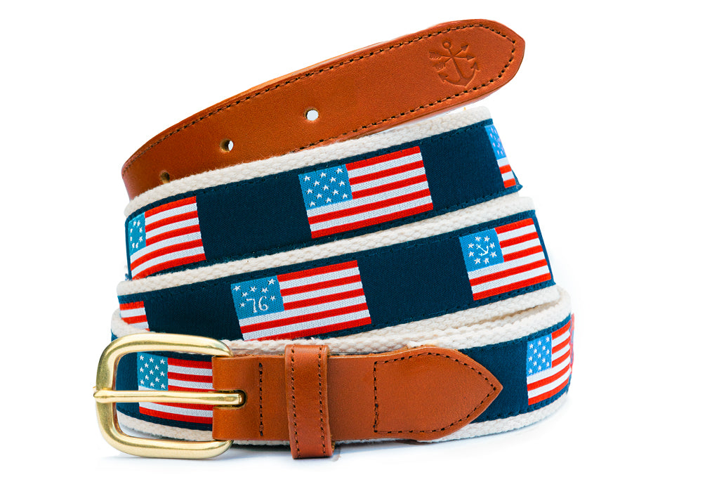 Old Glory Ribbon Belt