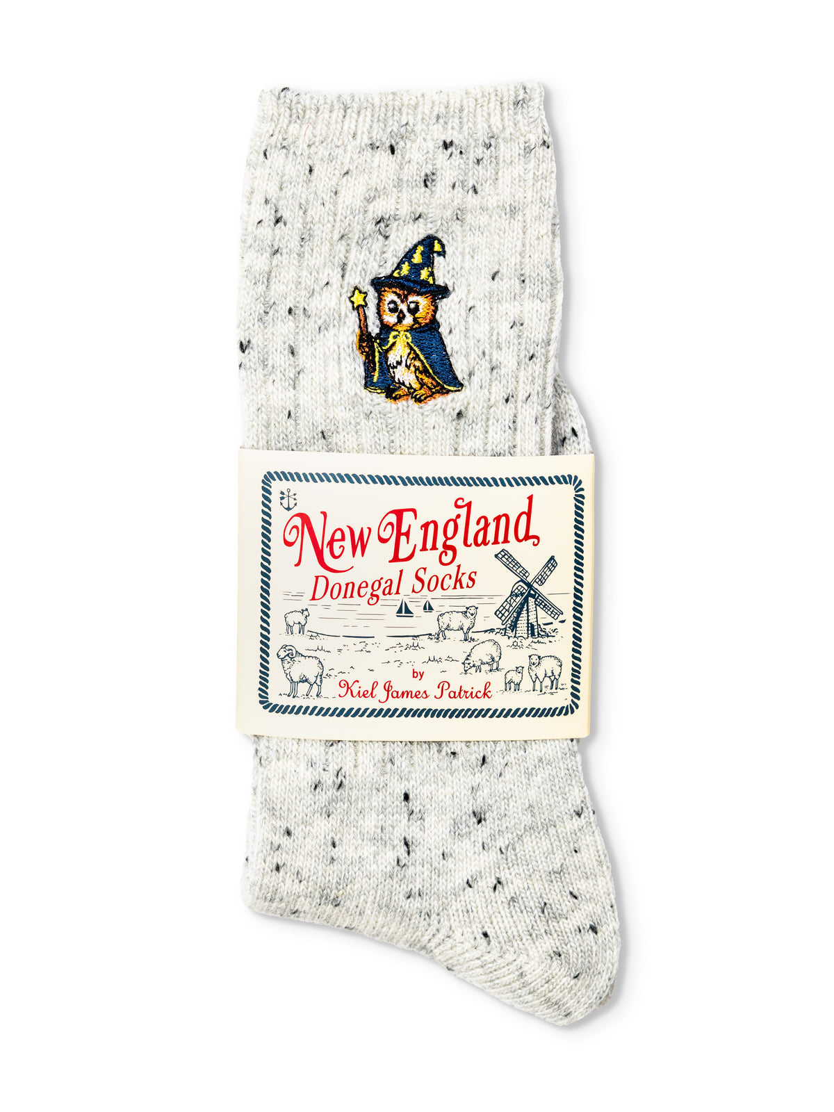 Owl Wizard Donegal Socks