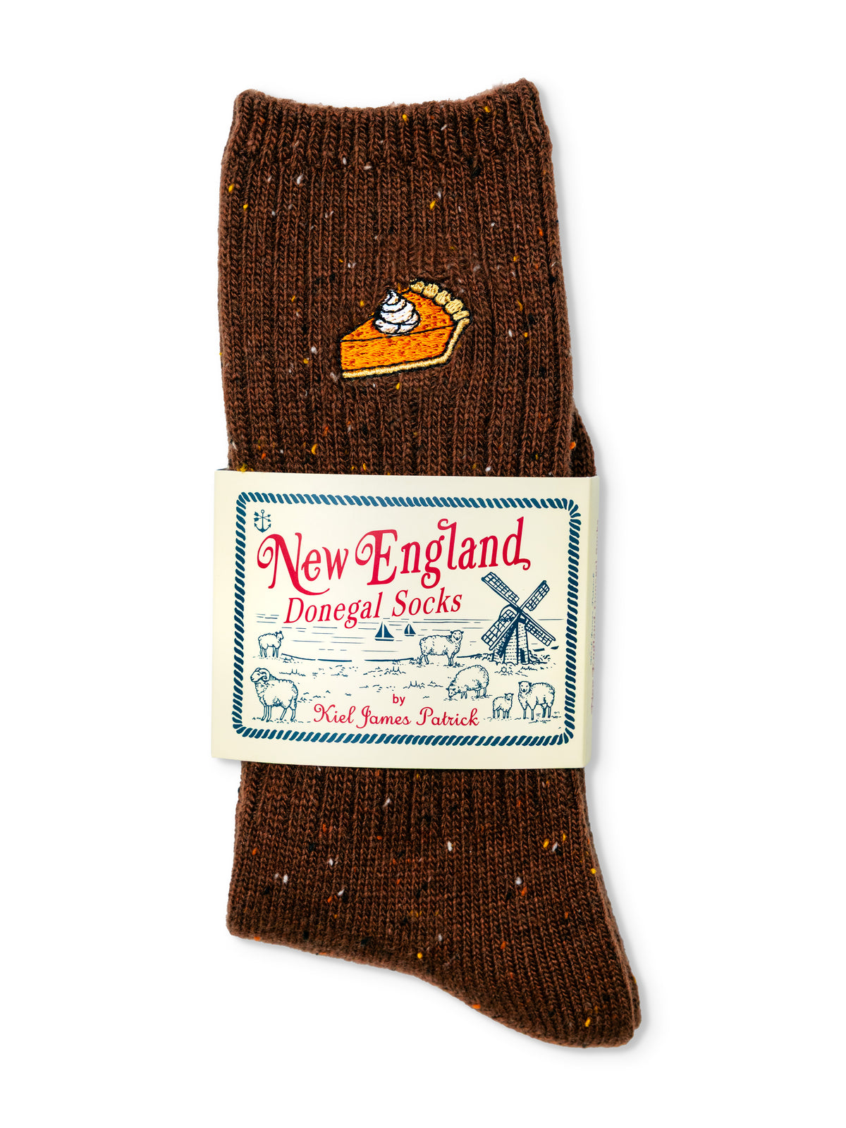 Pumpkin Pie Donegal Socks