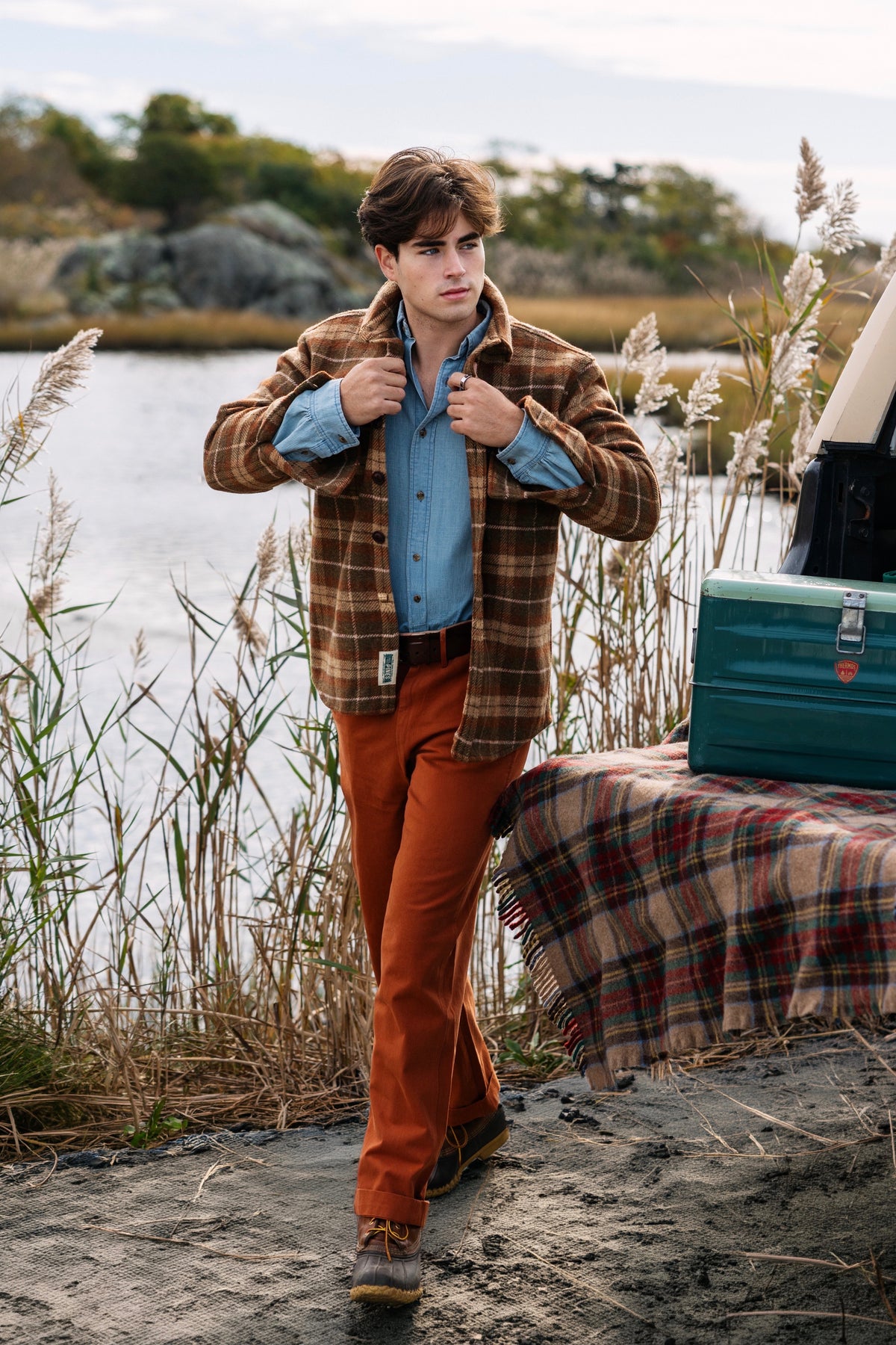 Newport Chino Pants in Canyon
