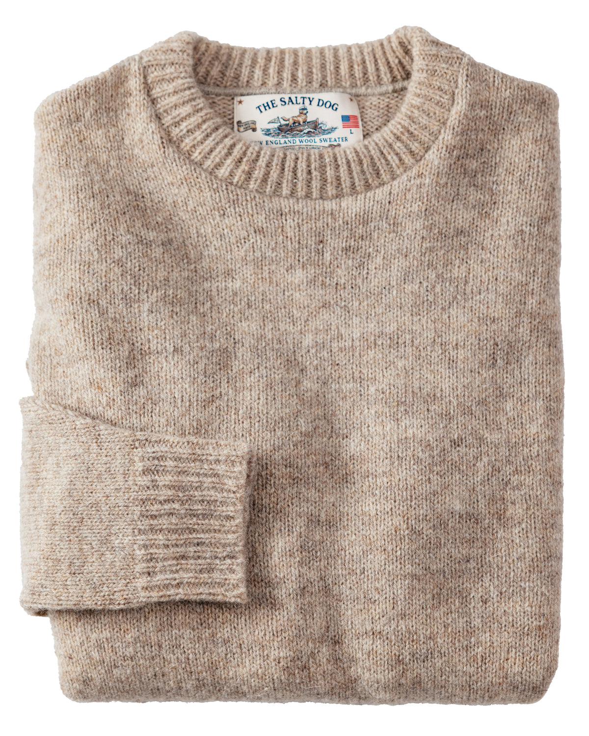 The Salty Dog Sweater in Oatmeal