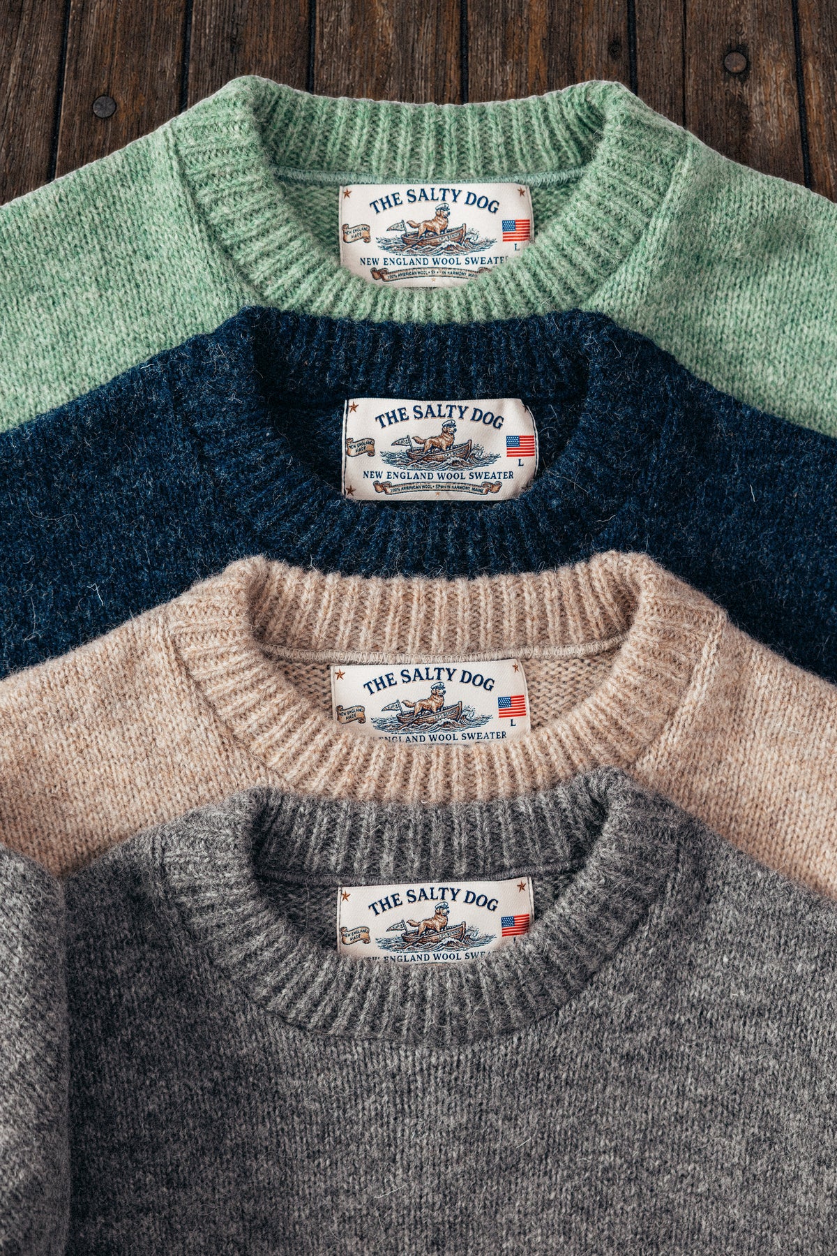 The Salty Dog Sweater in Navy