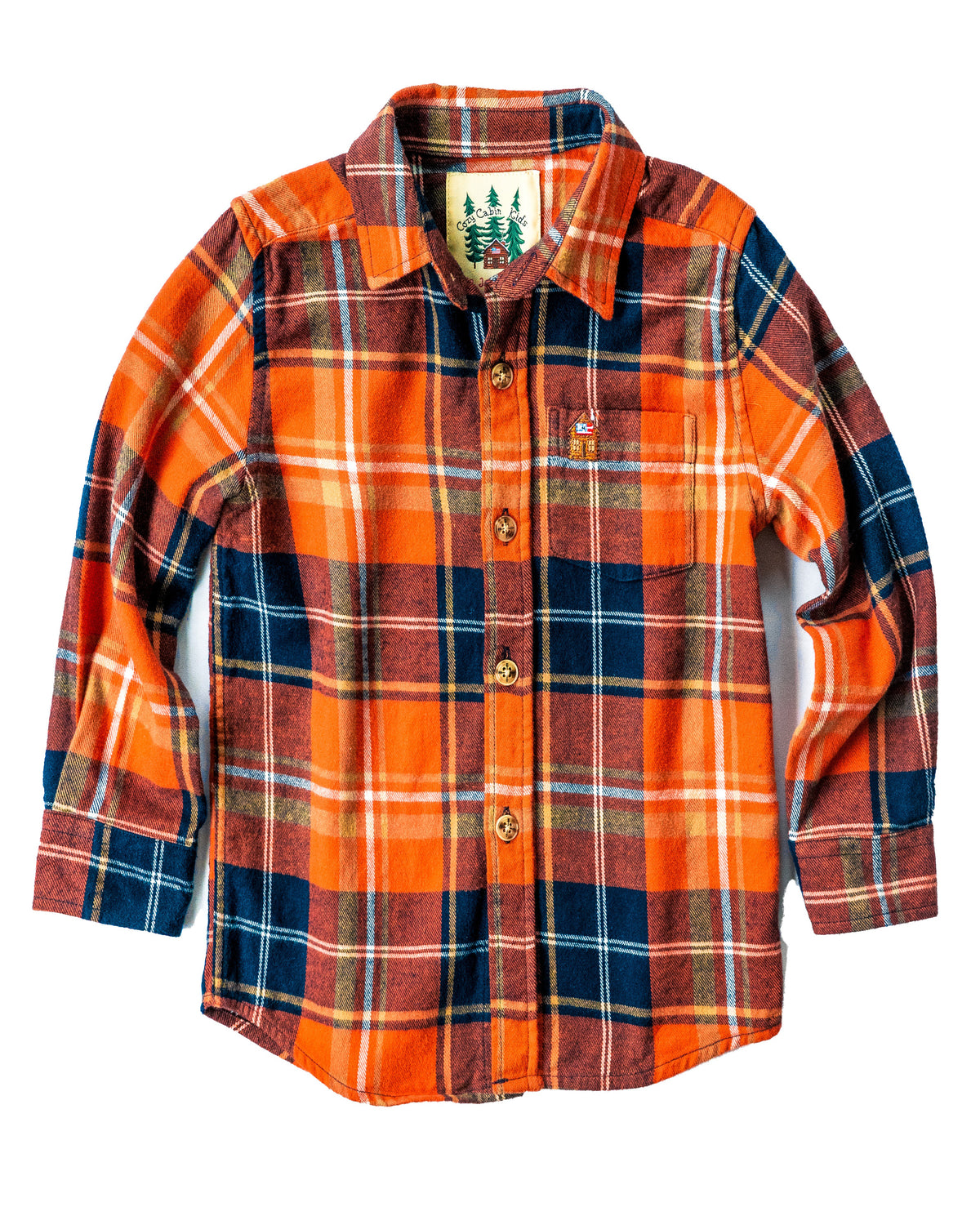 Shenandoah Sunset Kids Flannel Shirt