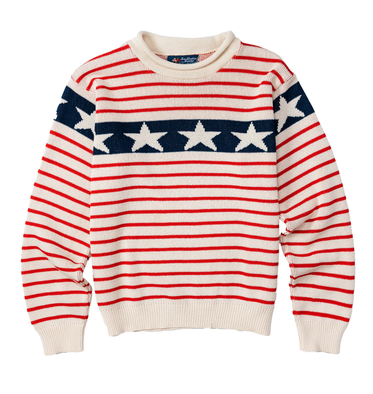 Stars & Stripes Rollneck Sweater