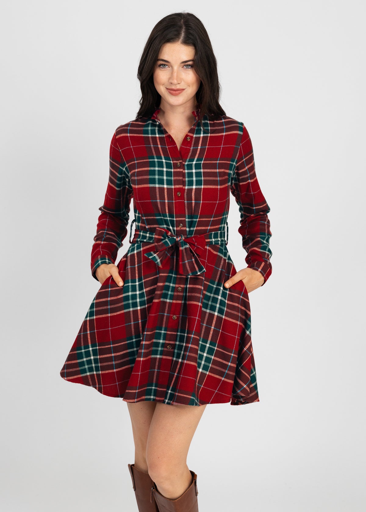Sugar Hill Flannel Dress