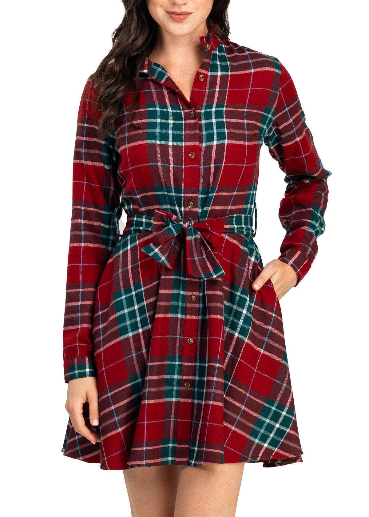 Sugar Hill Flannel Dress