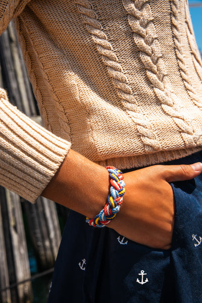 KJP Turk's Head Knot Sailors Bracelet with Anchor Clasp – Kiel