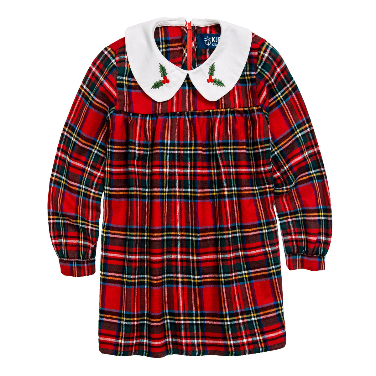Winterberry Plaid Kids Dress