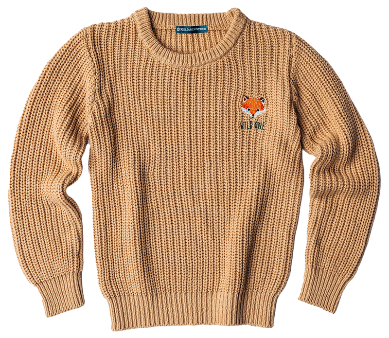 Wilderness Fox Kids Sweater