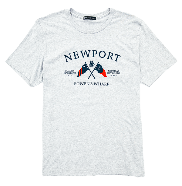 Newport Bowen's Wharf Flag T-Shirt