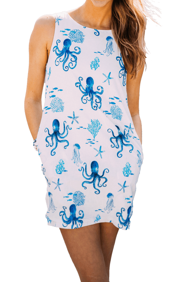 The Octopus Garden Shift Dress