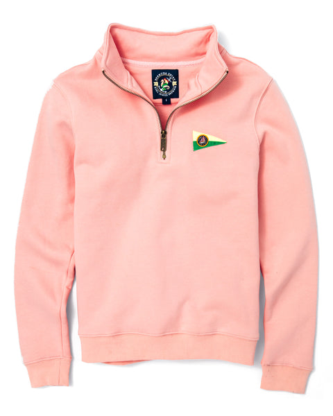KJP Women's Harbor Sunset Quarterzip Sweatshirt in Pink – Kiel