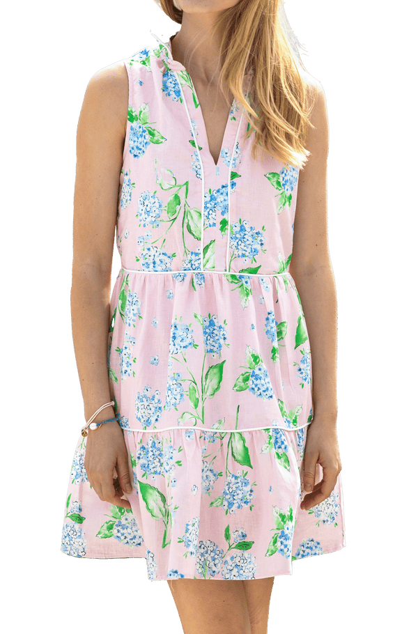 Pink Hydrangea Bloom Dress