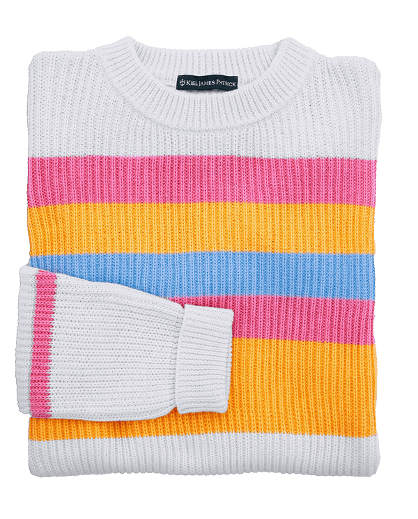 The Sunset Striped Sweater