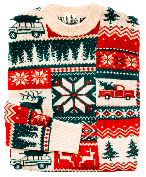 Christmas Patchwork Sweater – Kiel James Patrick