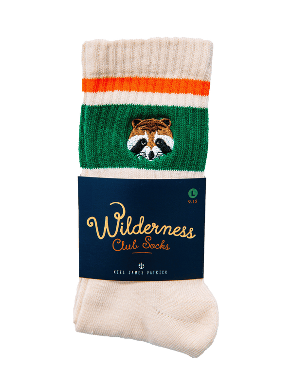 Raccoon Wilderness Kids Socks