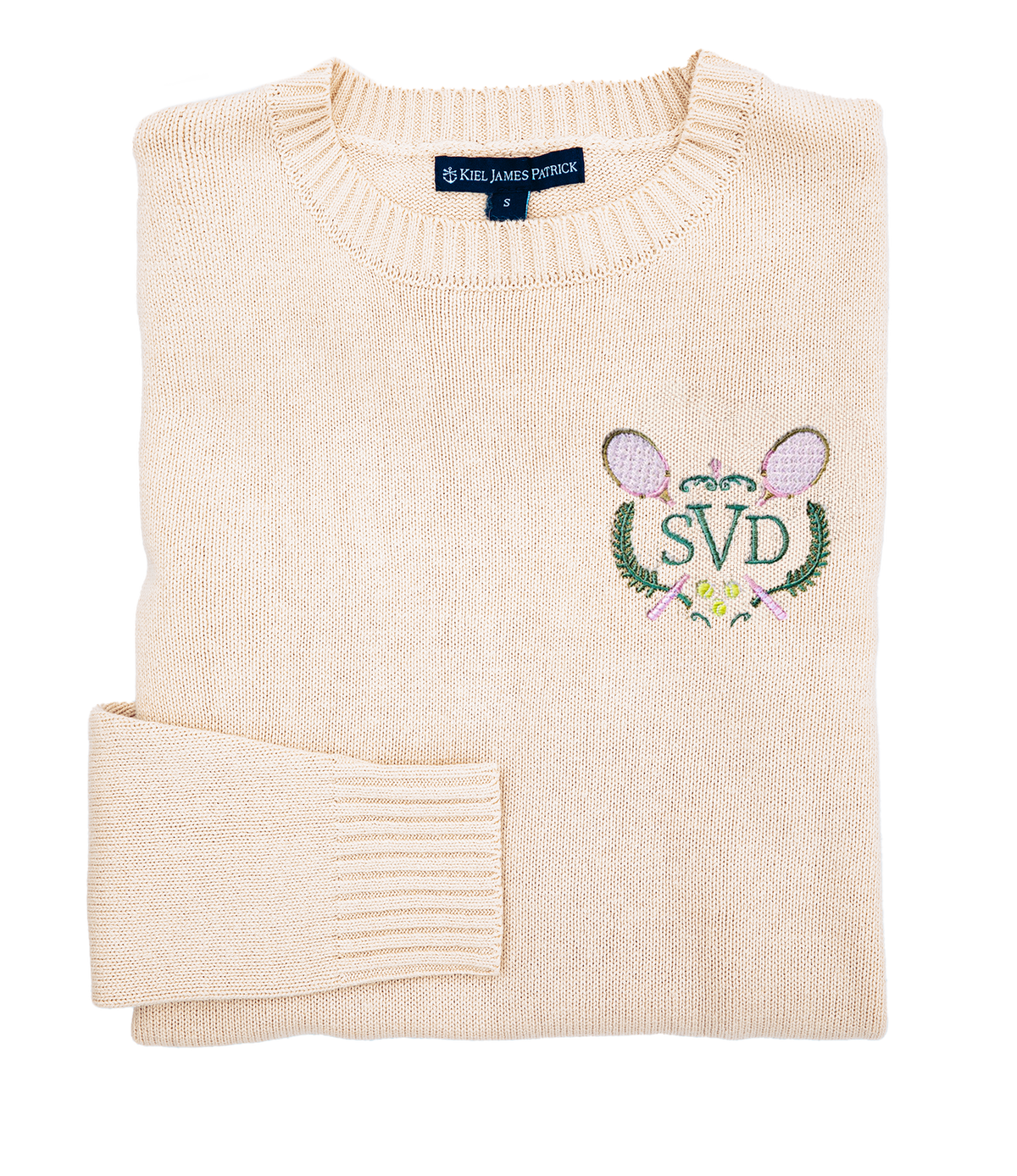 Newport Tennis Club Embroidered Monogram Sweater - Men's
