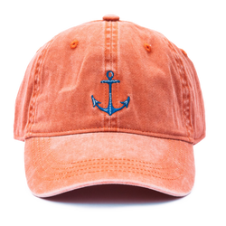 New England Anchor Hat- New England Red