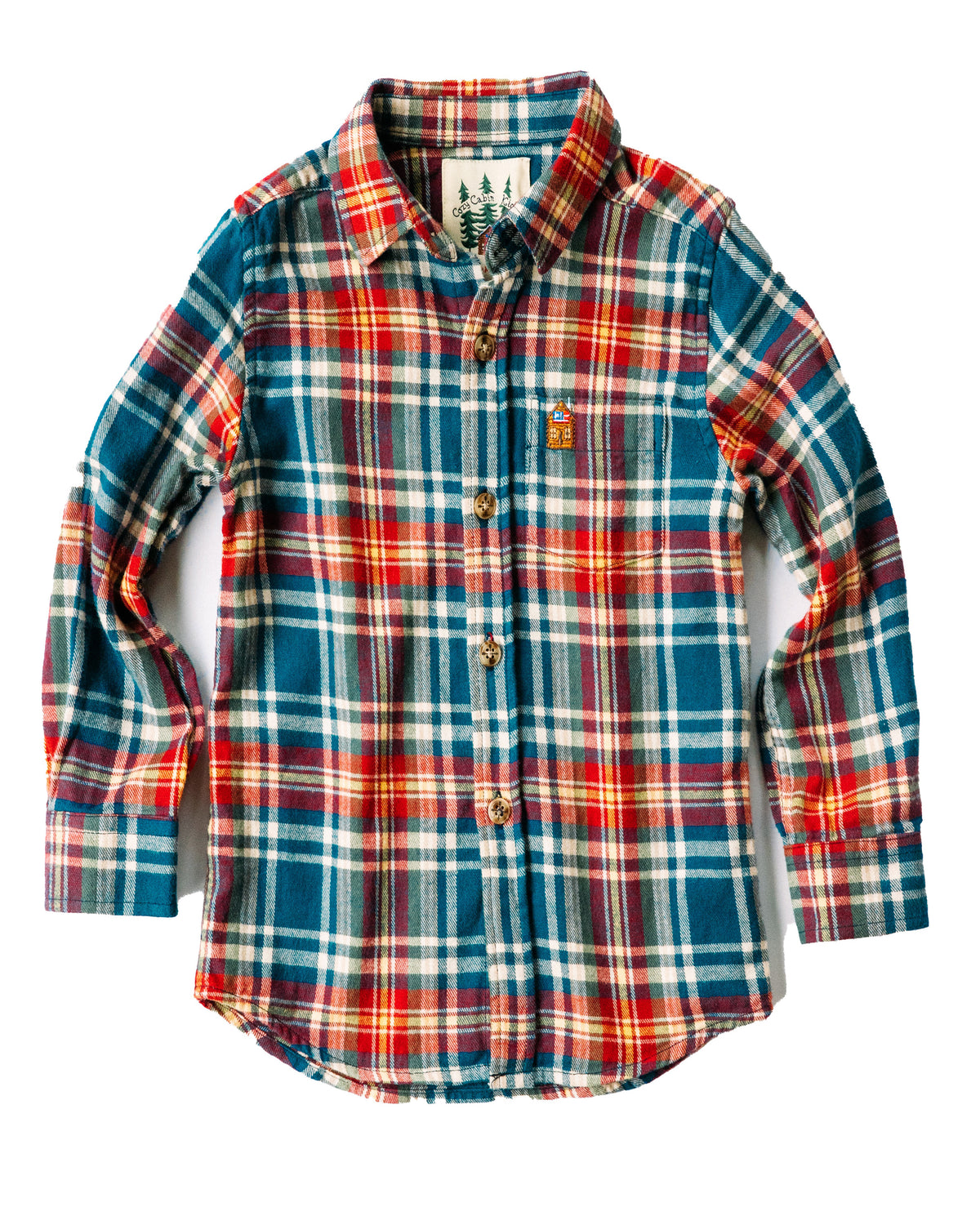 Blue Ridge Mountain Kids Flannel Shirt