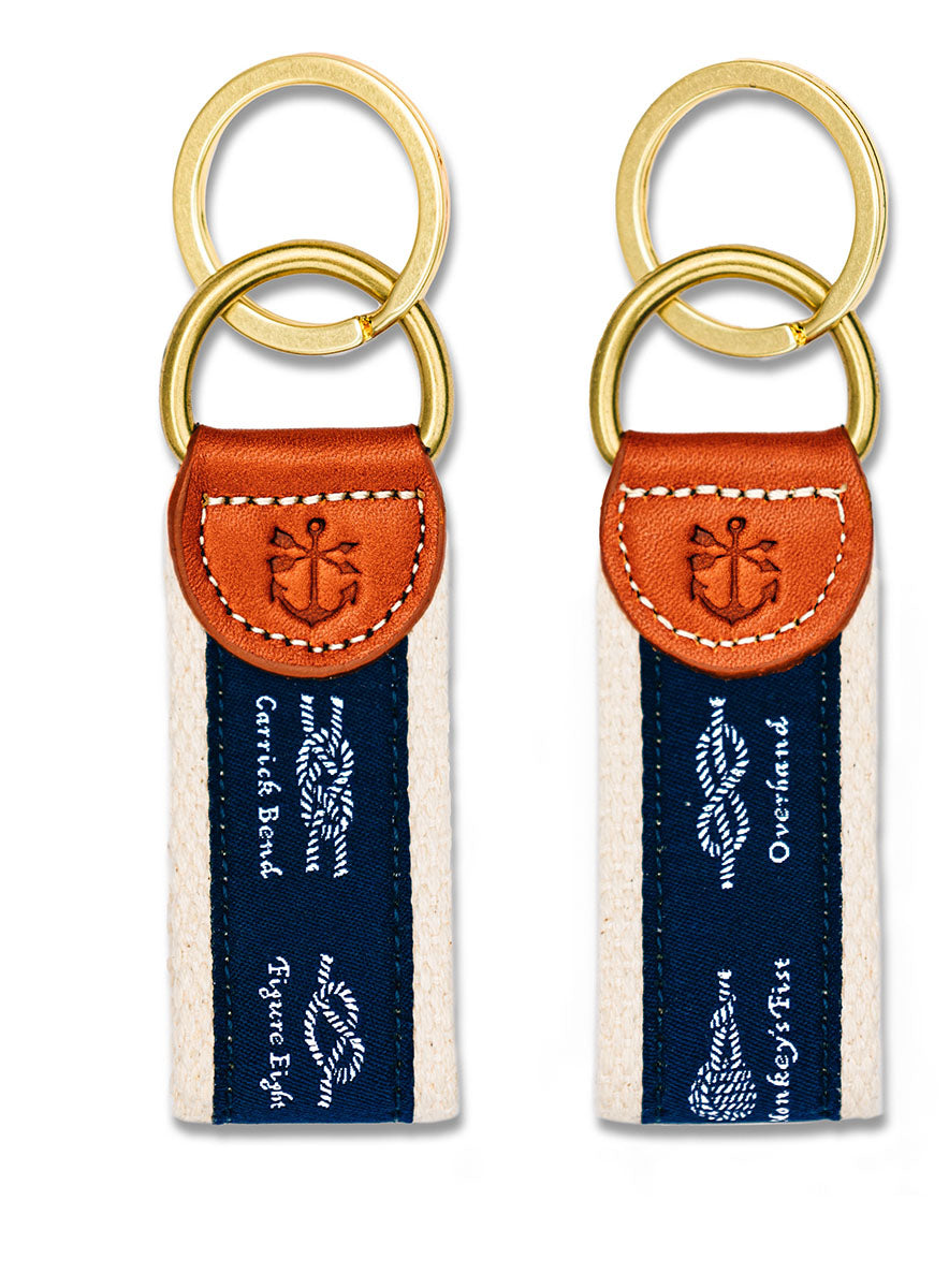 Captain's Knot Ribbon Key Fob