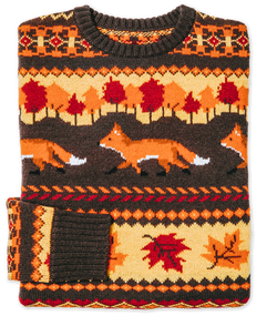 The Fox and Foliage Sweater