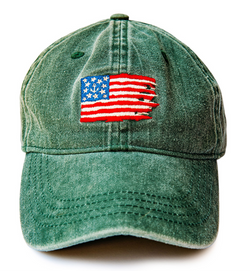Old Glory Hat- Green