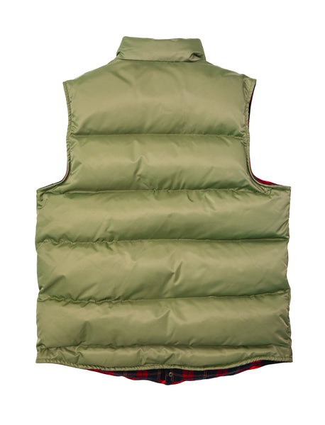 BALLY Puffer Padded Vest バリー パファーパデッドベスト KJP Cozy Cabin Flannel Lined Insulated Puffer Vest in Green – Kiel