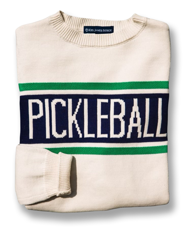 Pickleball Sweater Navy- Women's