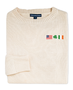 Embroidered Irish American Sweater (Men's)