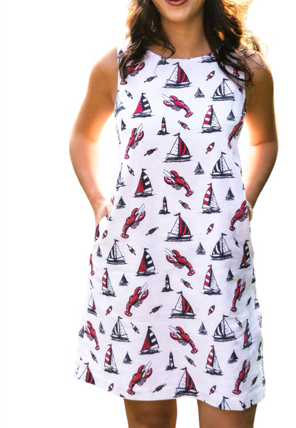 Lobster Harbor Dress  Kiel James Patrick