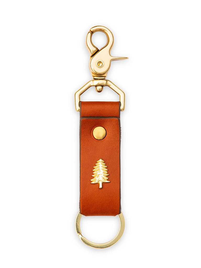 New England Pine Keychain