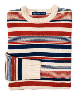 Monhegan Striped Sweater