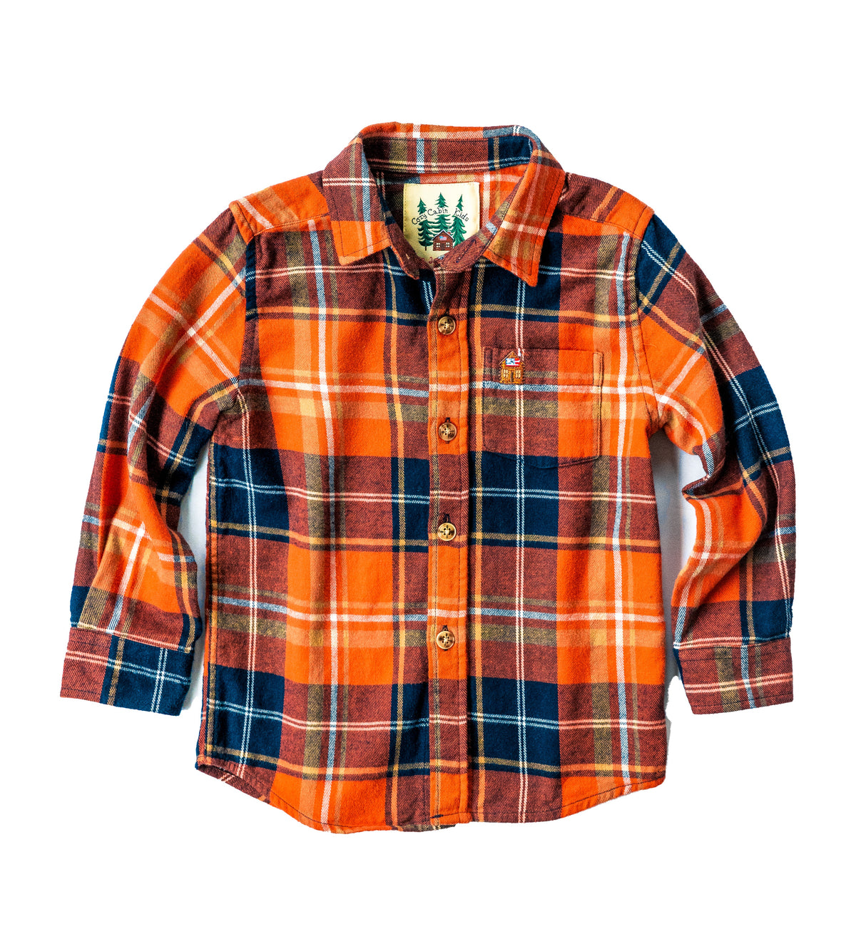 Shenandoah Sunset Kids Flannel Shirt