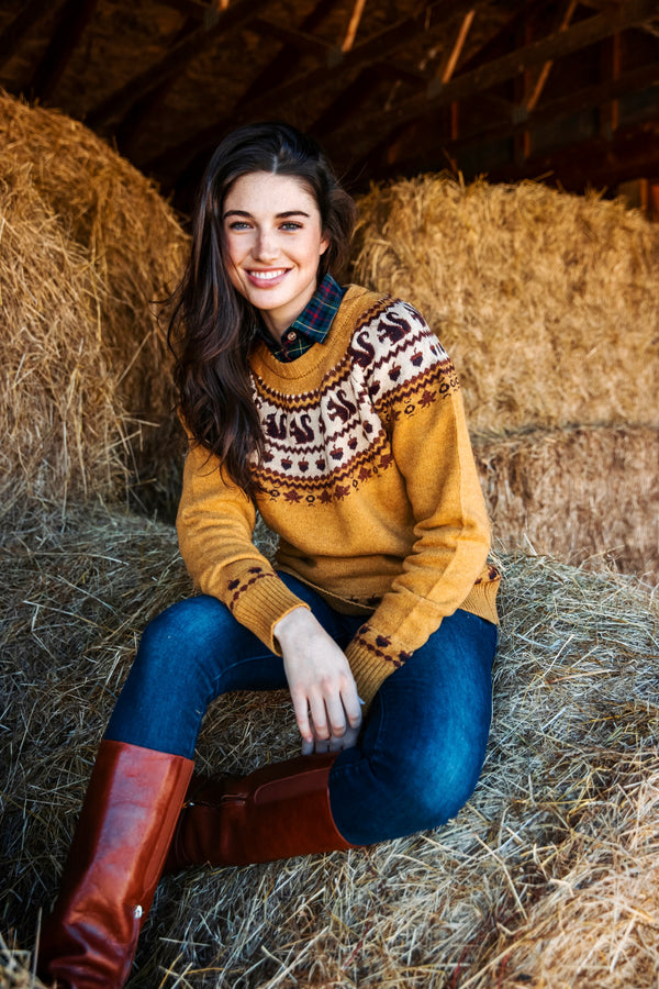 Acorn Harvest Fair Isle Sweater