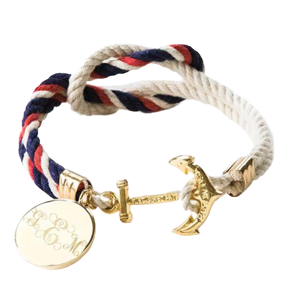 American Classic Charm - Kiel James Patrick Anchor Bracelet Made in the USA