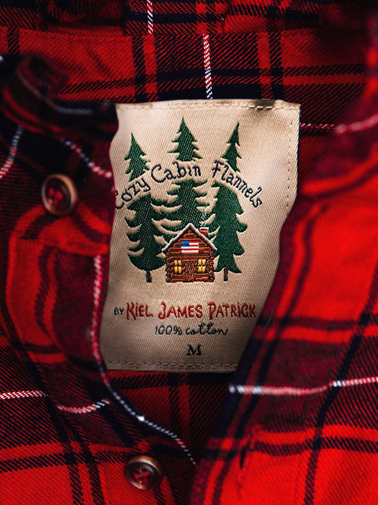 Apple Pie Skillet Flannel Dress